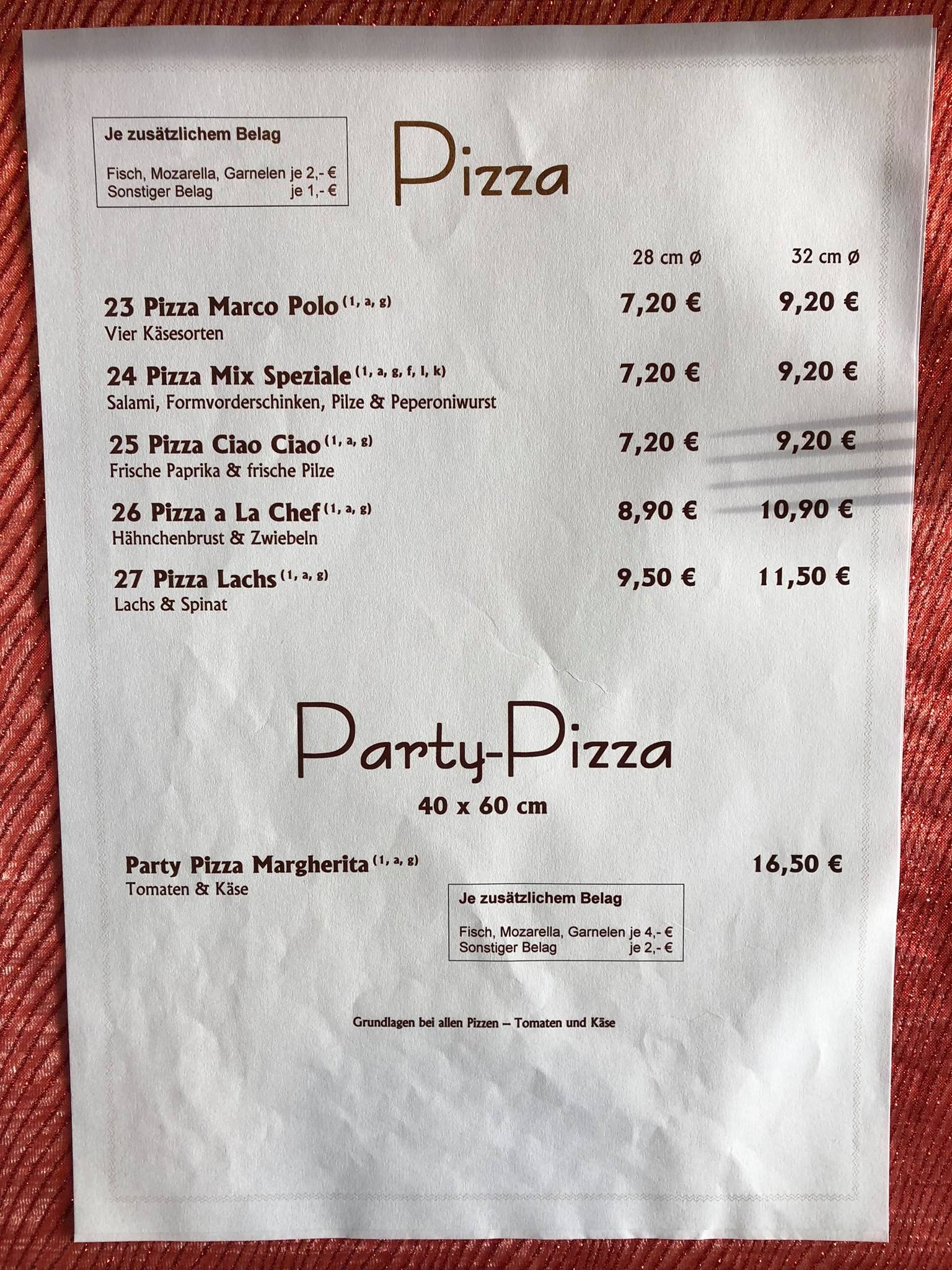 Menu de Eller Gaststätte / Gasthaus Eller