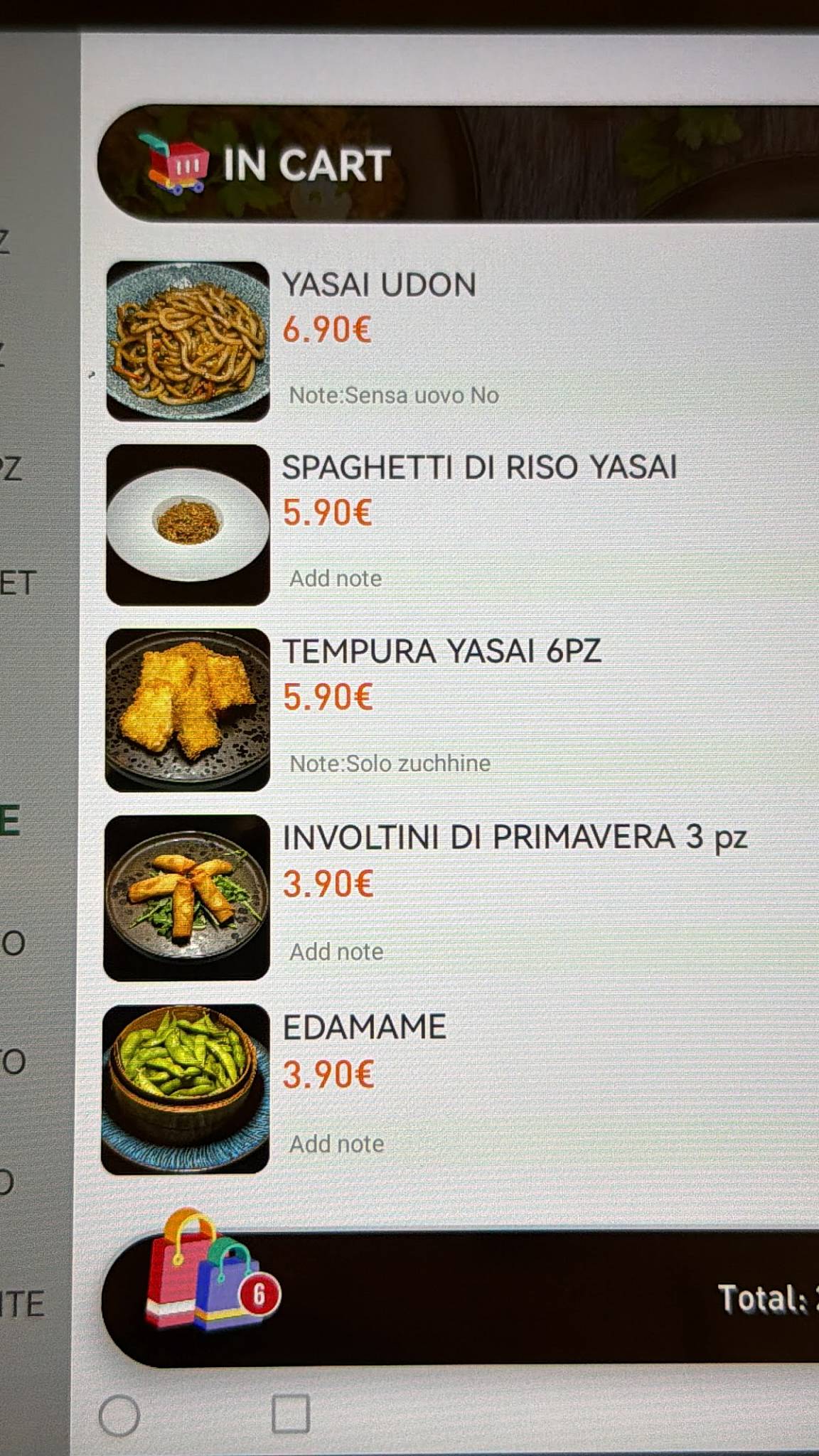 Menu di Sushi Stone 