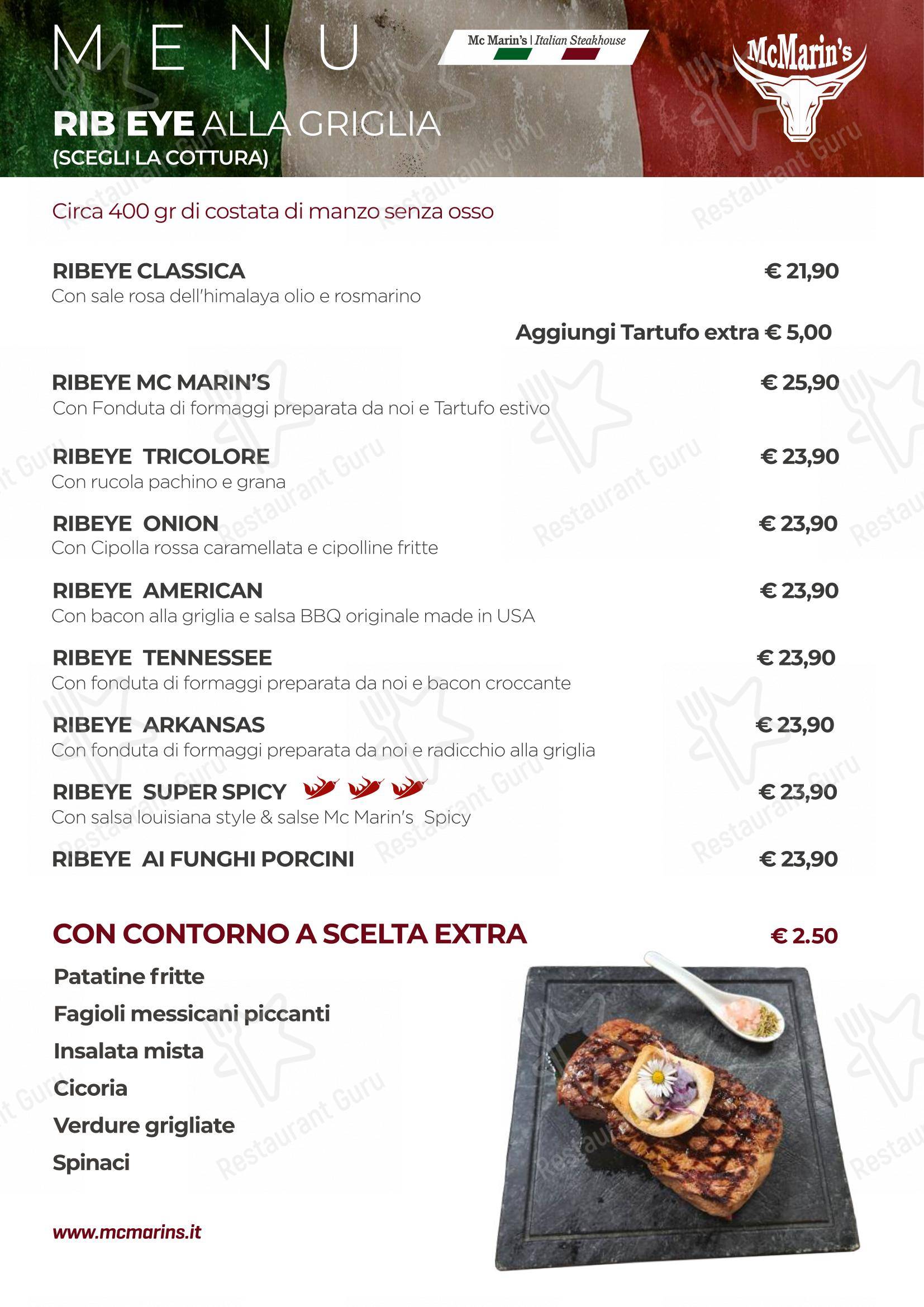 La Locanda Del Drago in Terni - Menu
