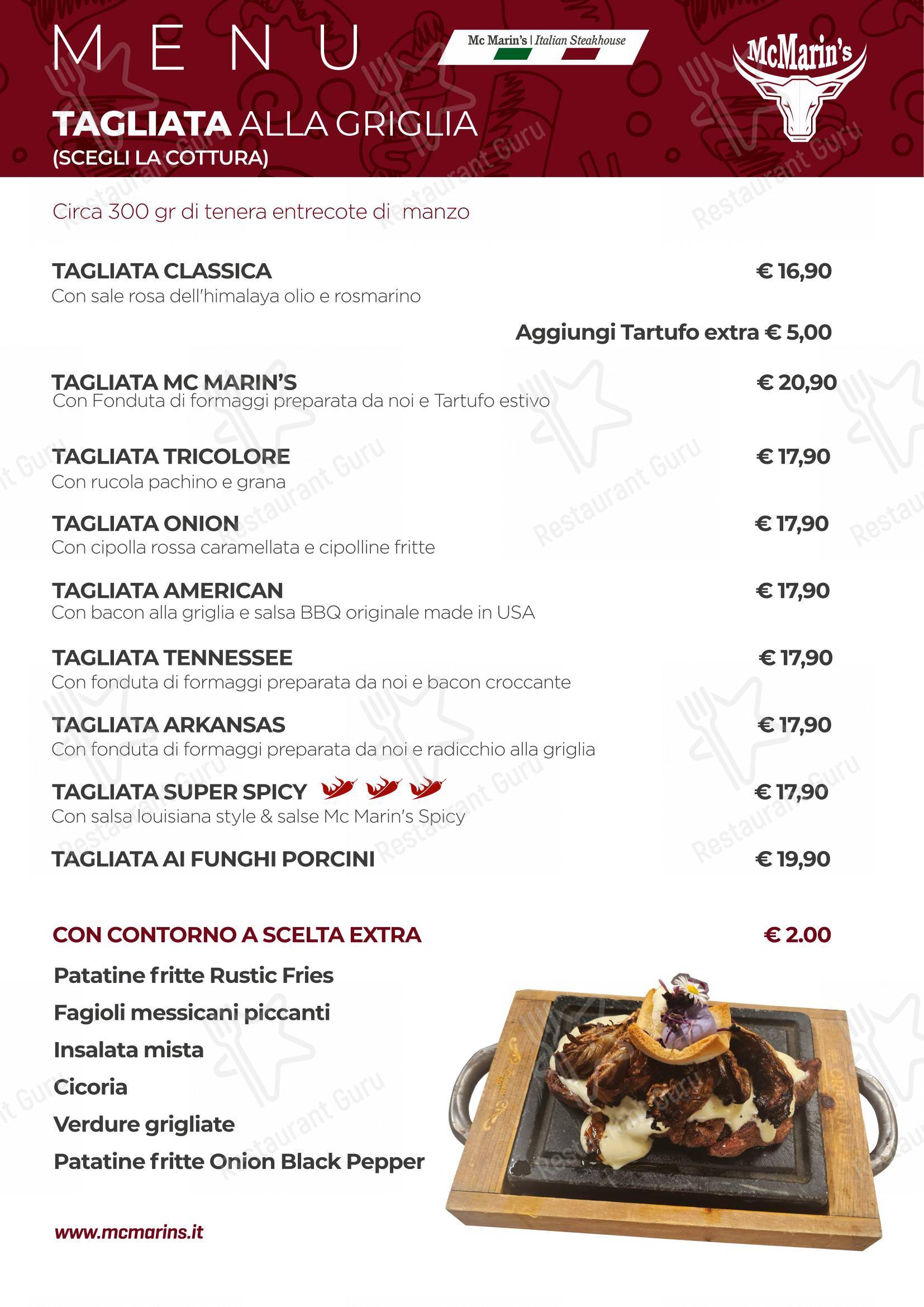 Основное меню per La Locanda Del Drago ristorante con griglia