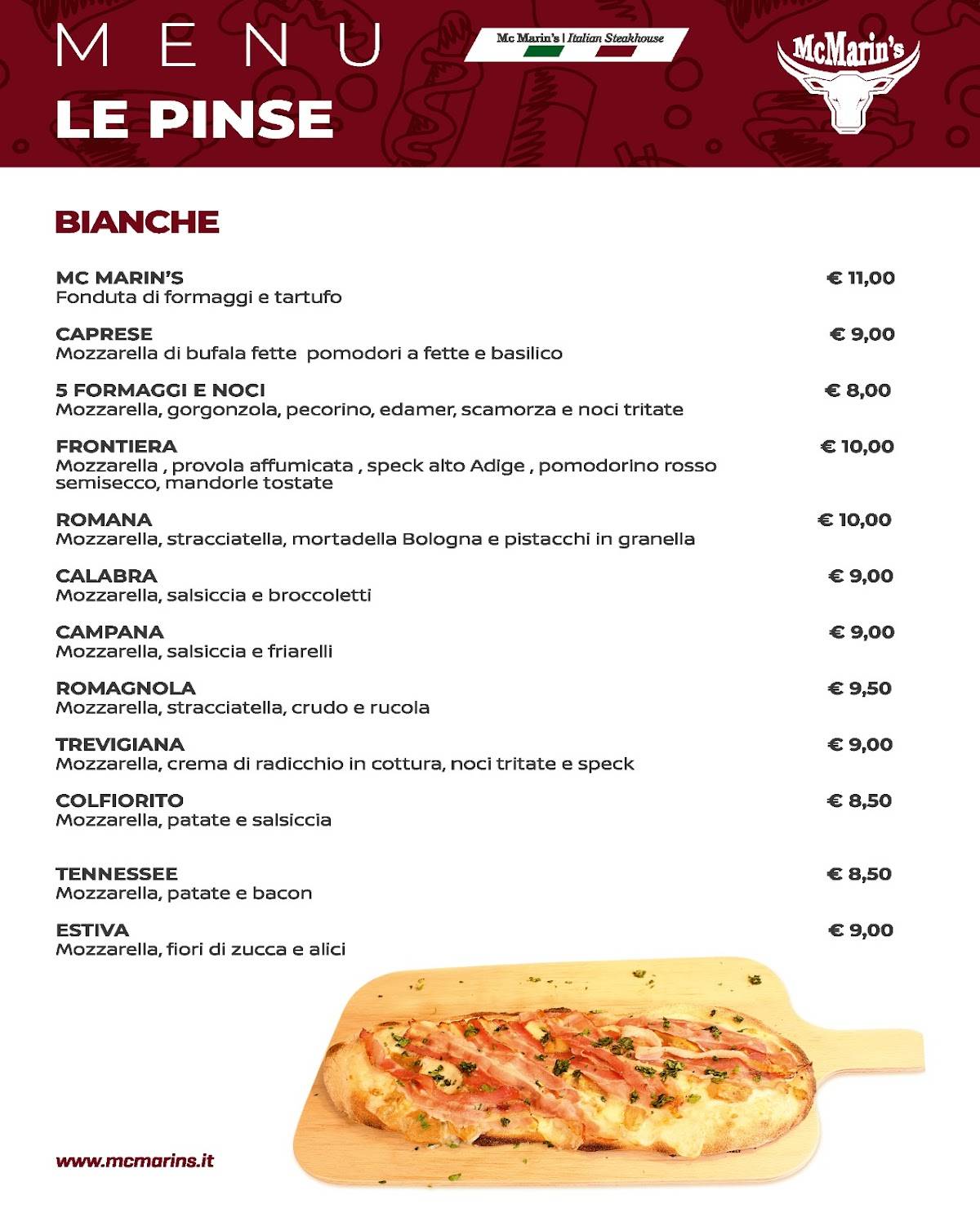 Menu di La Locanda Del Drago 