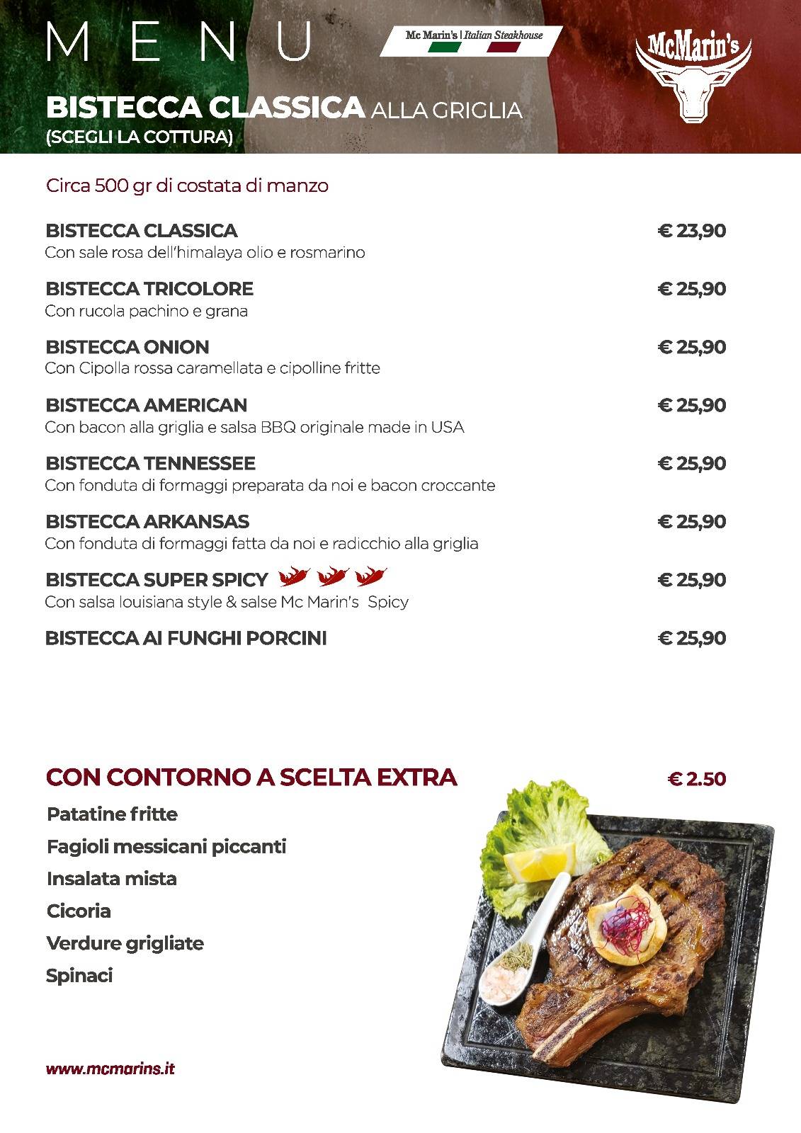 Menu di La Locanda Del Drago 