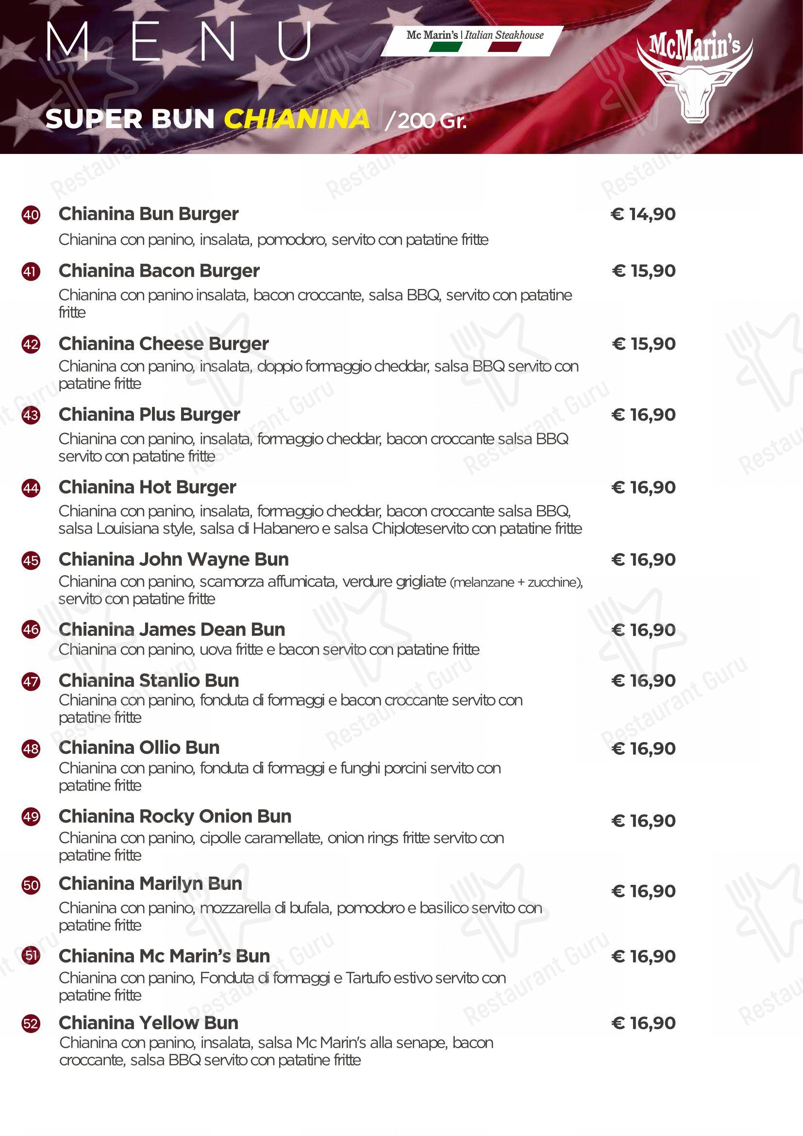 La Locanda Del Drago in Terni - Menu