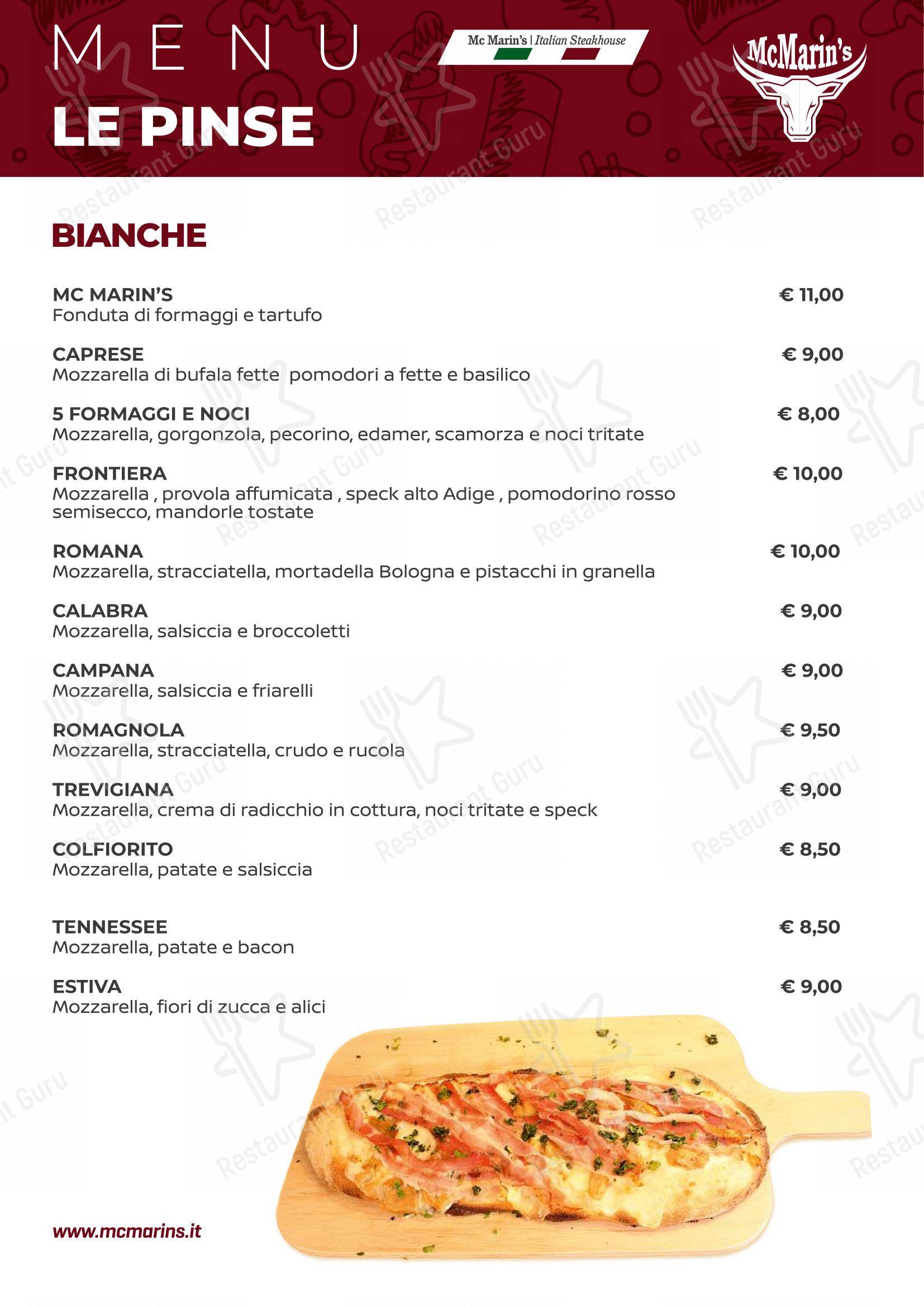 Menu di La Locanda Del Drago - Menu