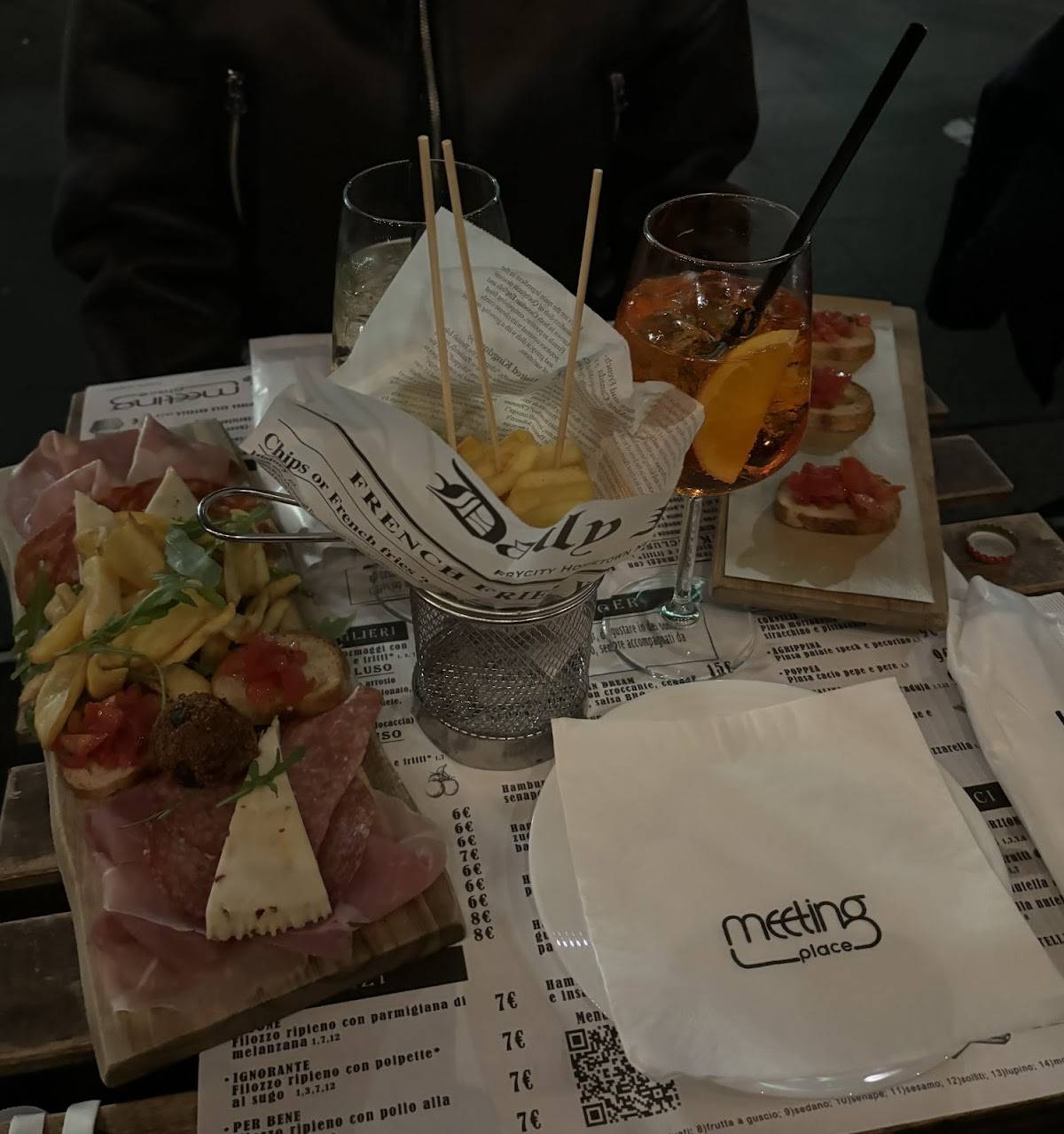 Menu di Meeting Place 