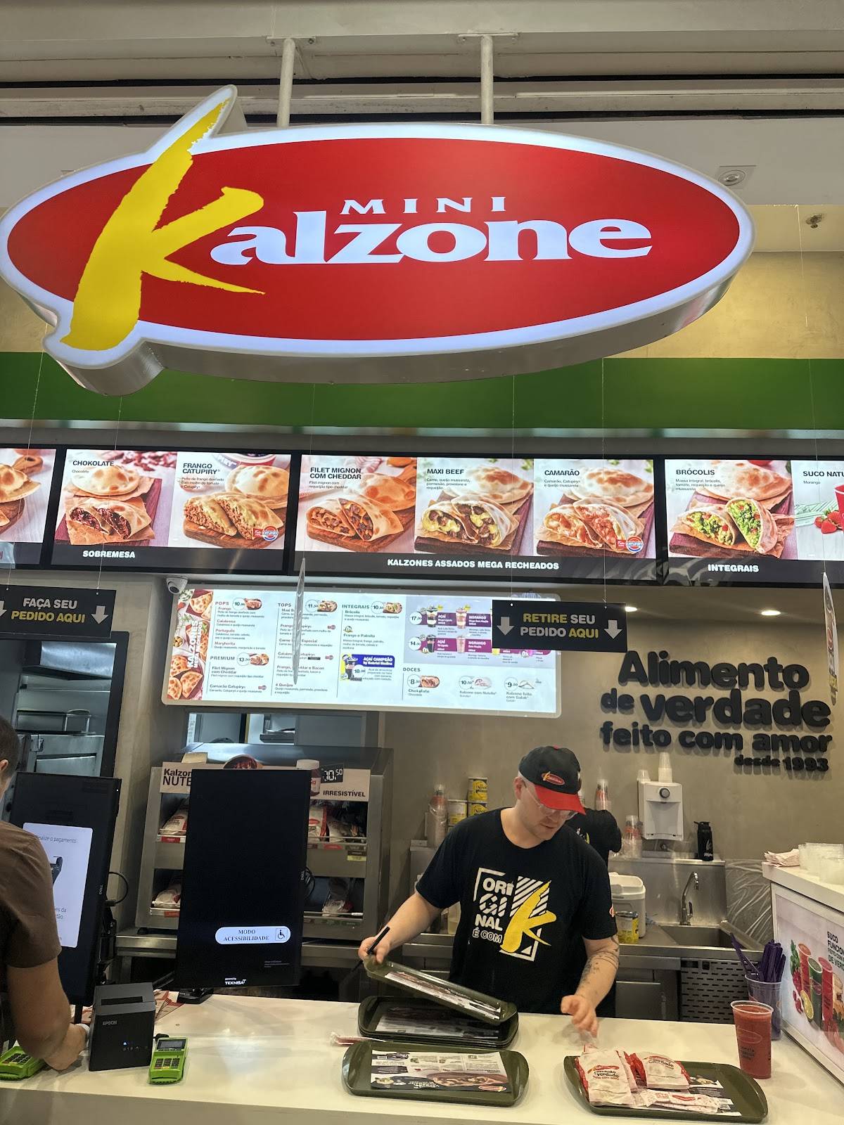 Mini Kalzone - Taguatinga Shopping cardápio