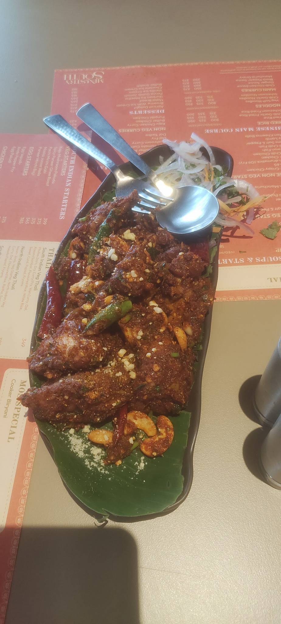 Ministry of south bar and kitchen menu