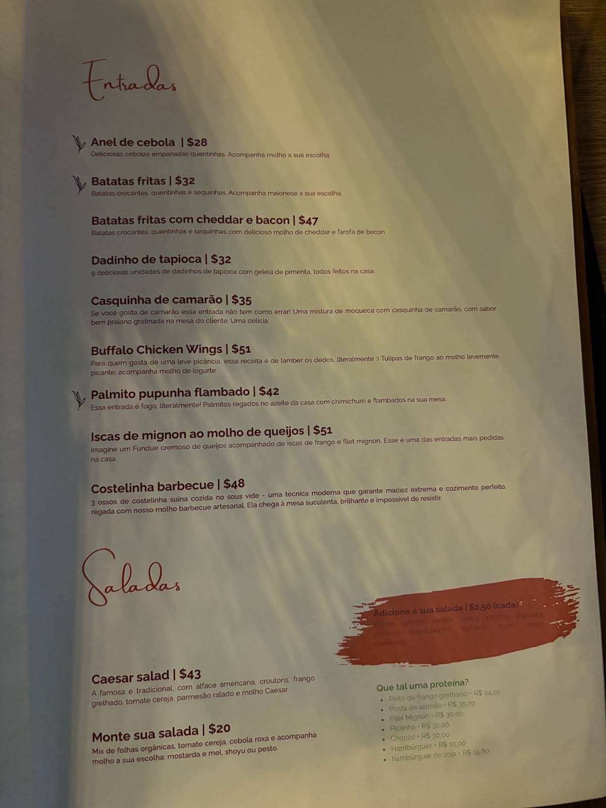 Hi Guys Restaurante cardápio