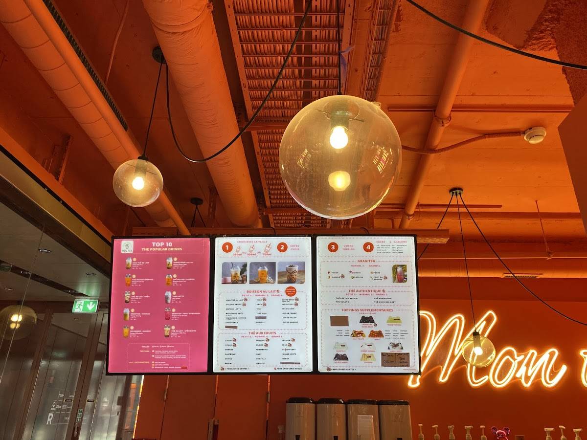 Menu de Mon Tea