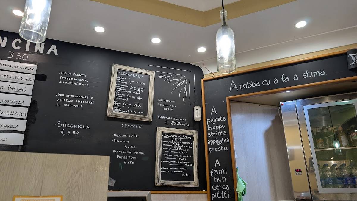 Menu di Mondo Arancina 