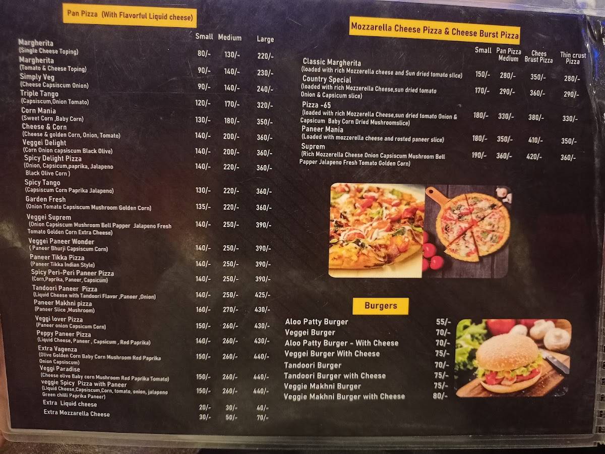 Mr.Pizza & Cafe menu