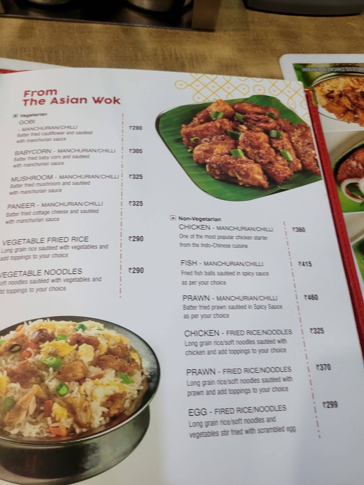 Nandhana Palace - Andhra Style Restaurant - Sahakar Nagar menu