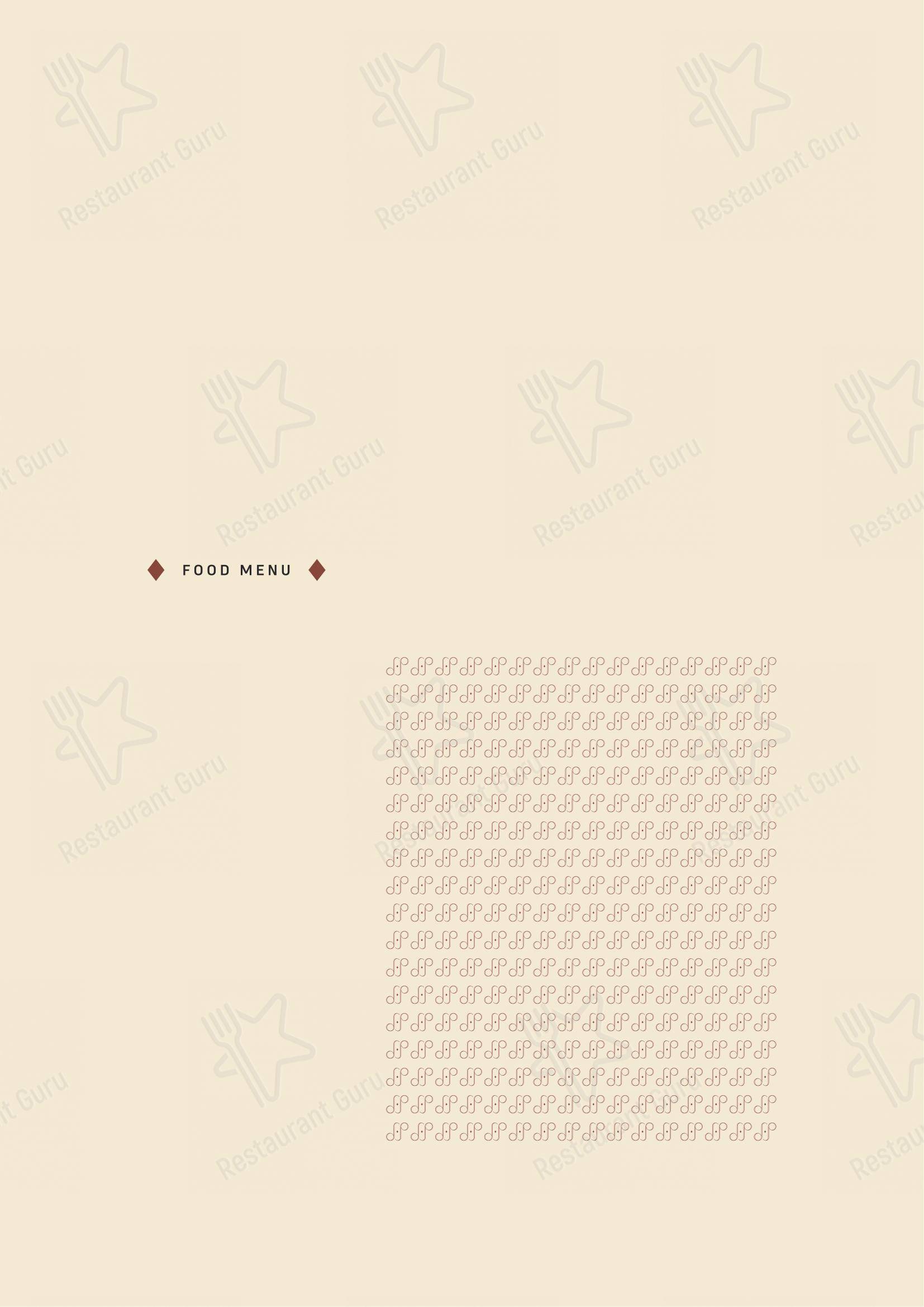 Neer - Dinner Menu
