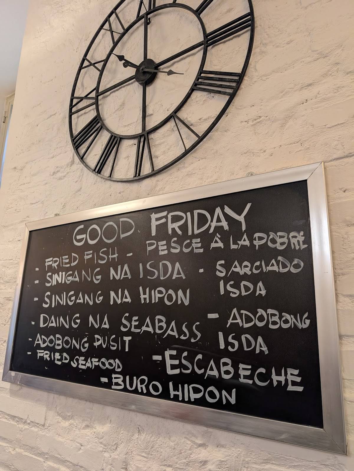 Menu di Neighborhood Filipino Restaurant 