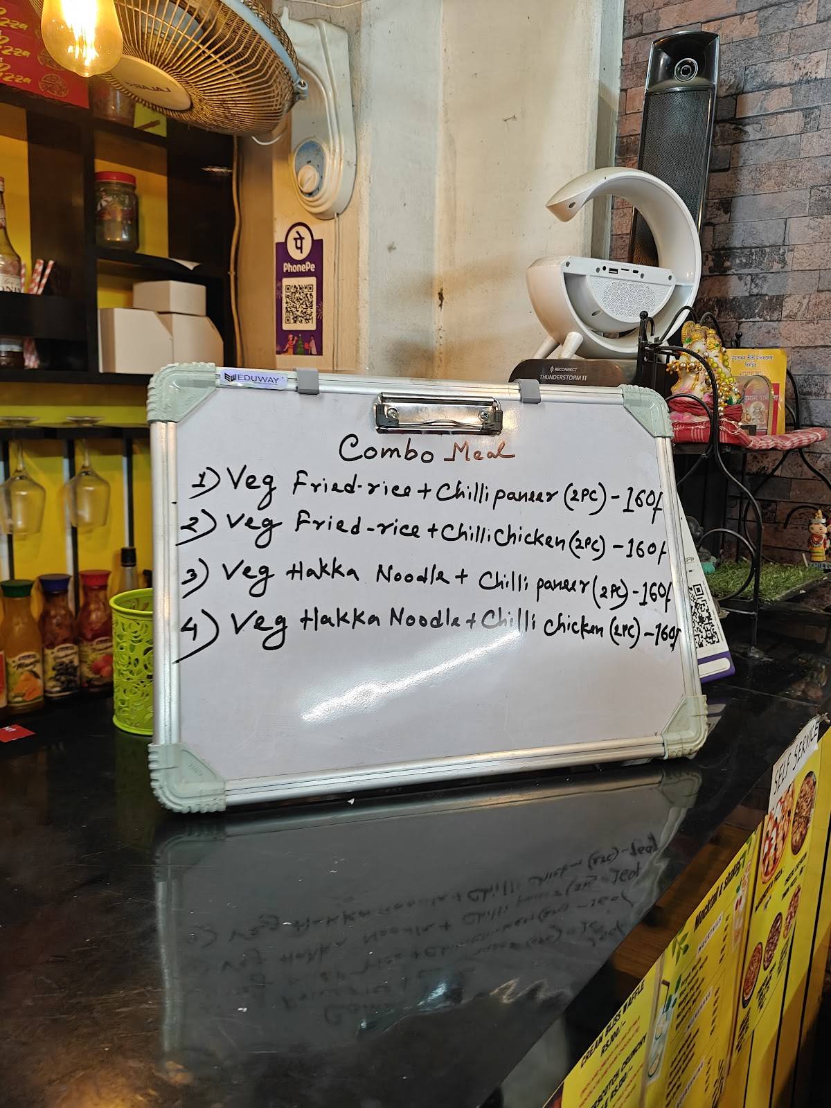 Nomfry Cafe menu
