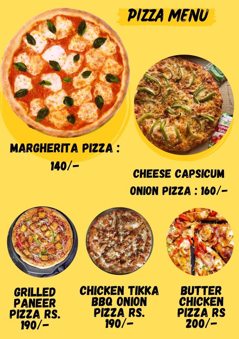 Nomfry Cafe menu