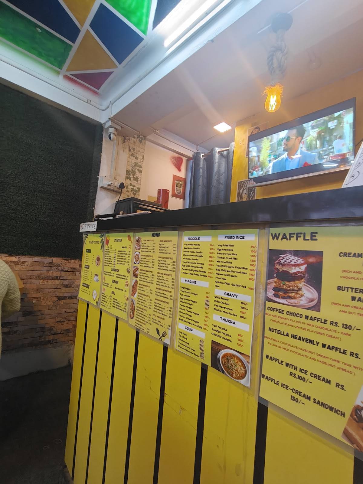Nomfry Cafe menu