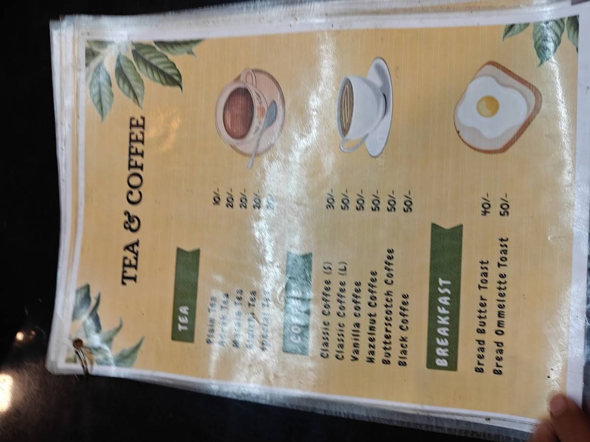 Nomfry Cafe menu
