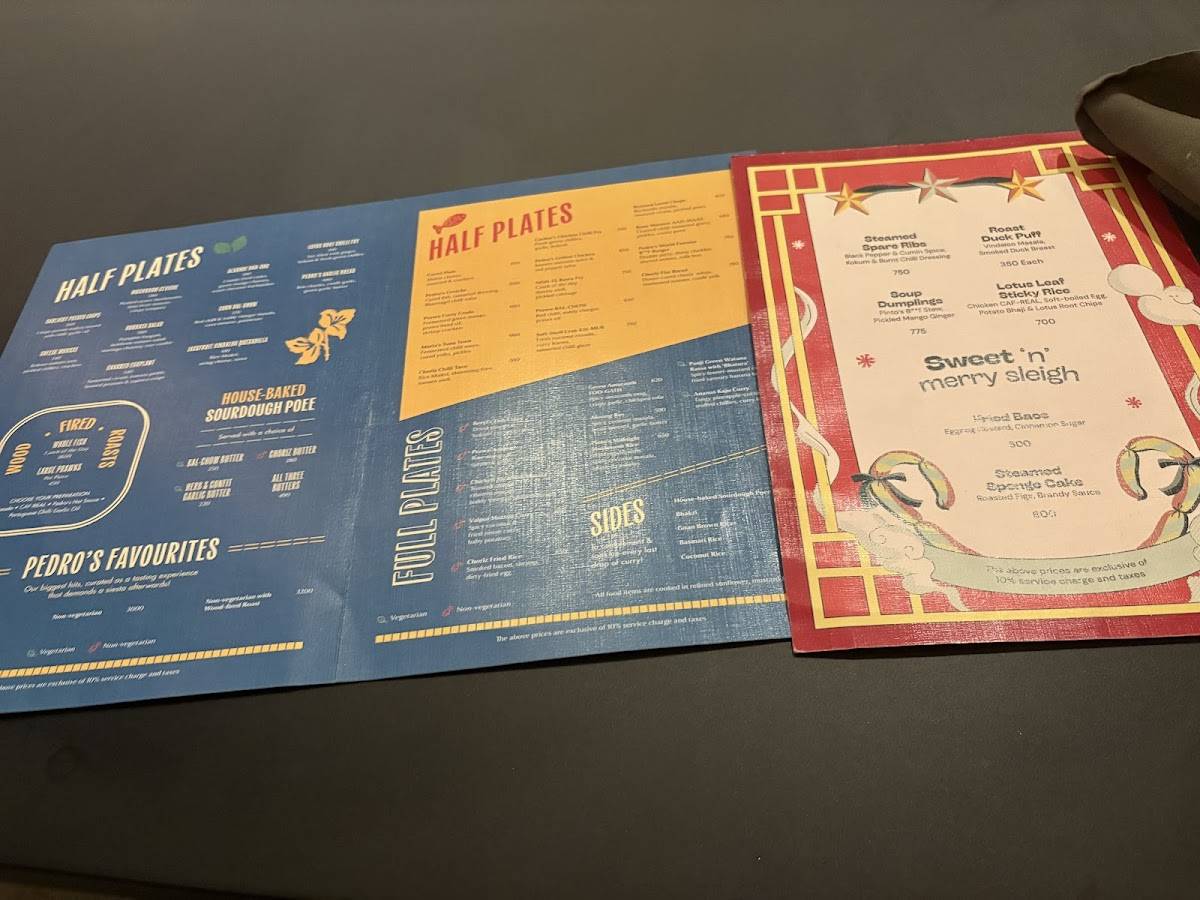O Pedro - BKC menu