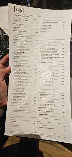 Ode menu