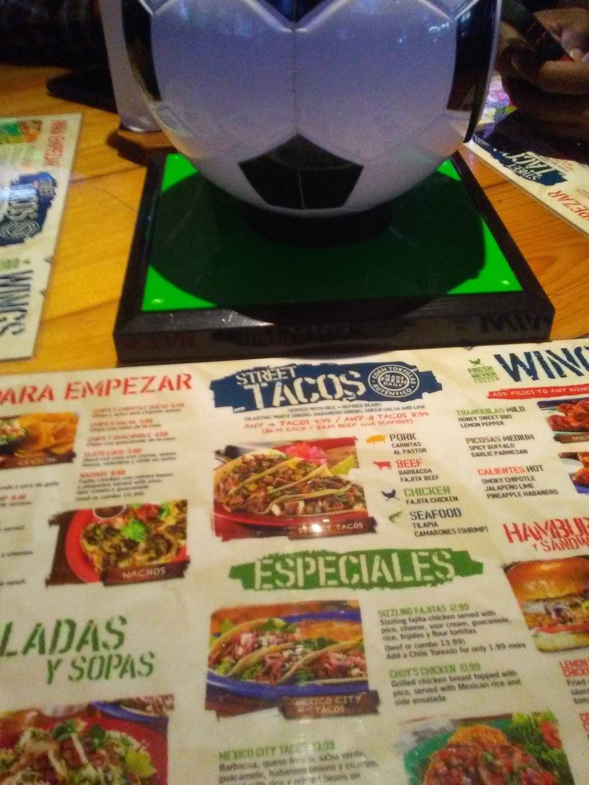 Carta del pub y bar Ojos Locos Sports Cantina - Almeda, Houston, Gulf Fwy