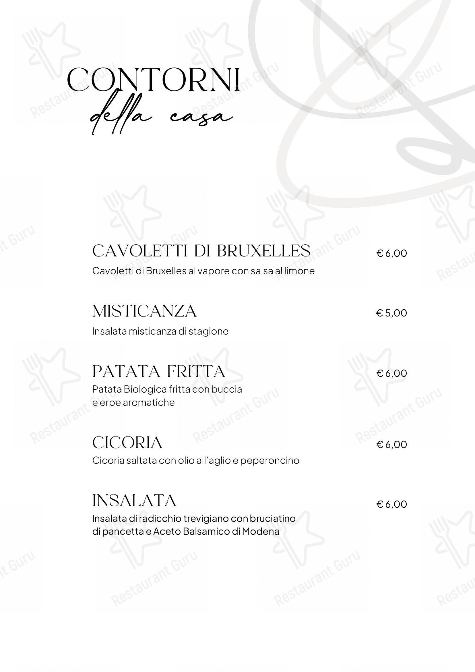 Menu di Osteria del Borgo Formigine - Menu