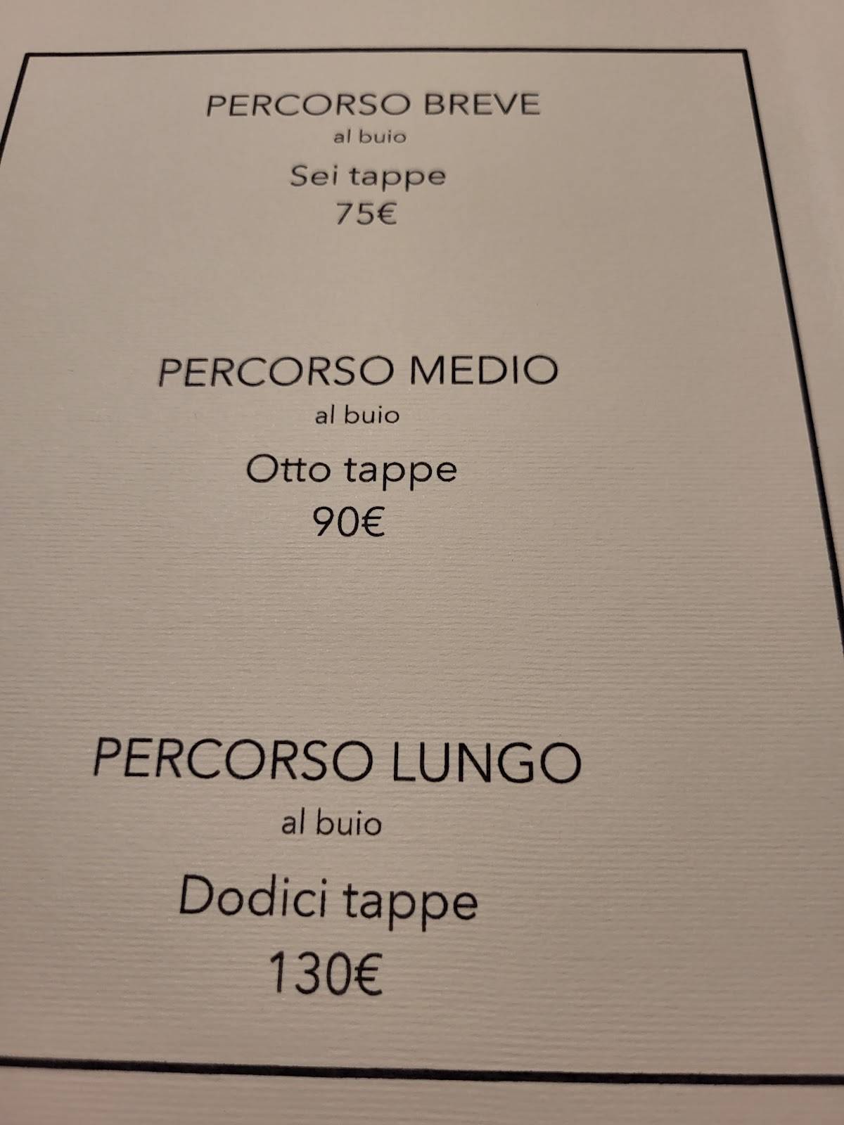 Menu de Paca Ristorante