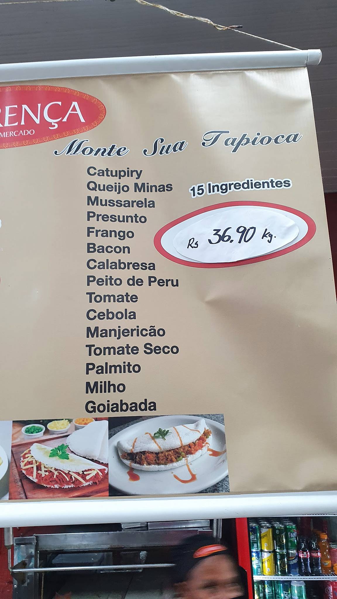 Padaria Florença cardápio