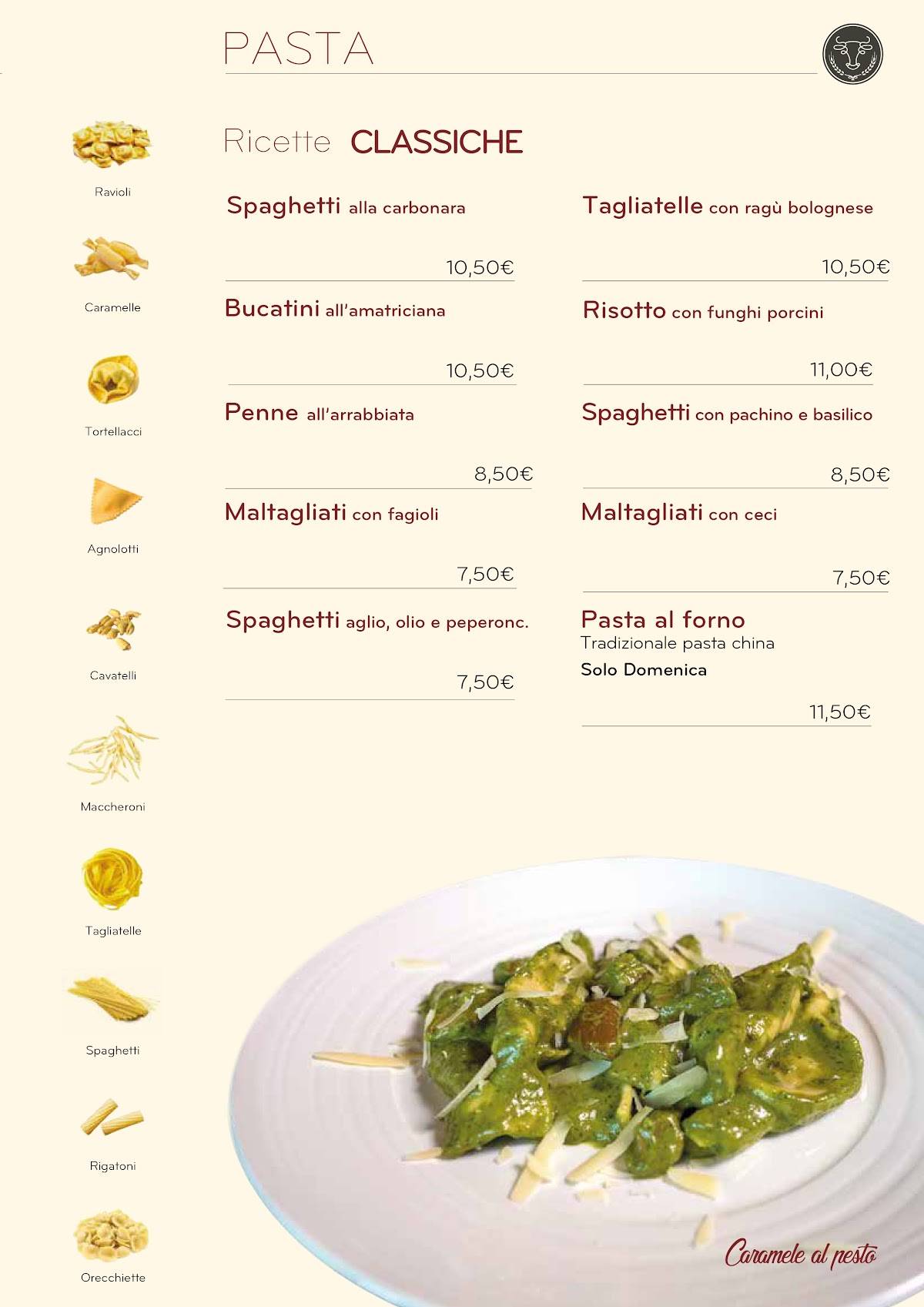 Menu di Pagus Ristoranti Catanzaro 