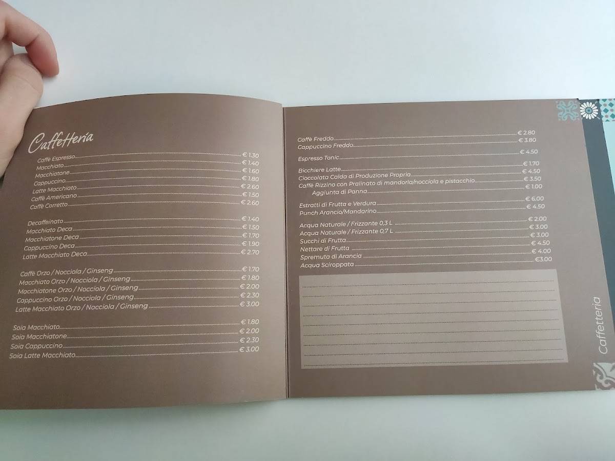 Menu di Panificio Rizzo 