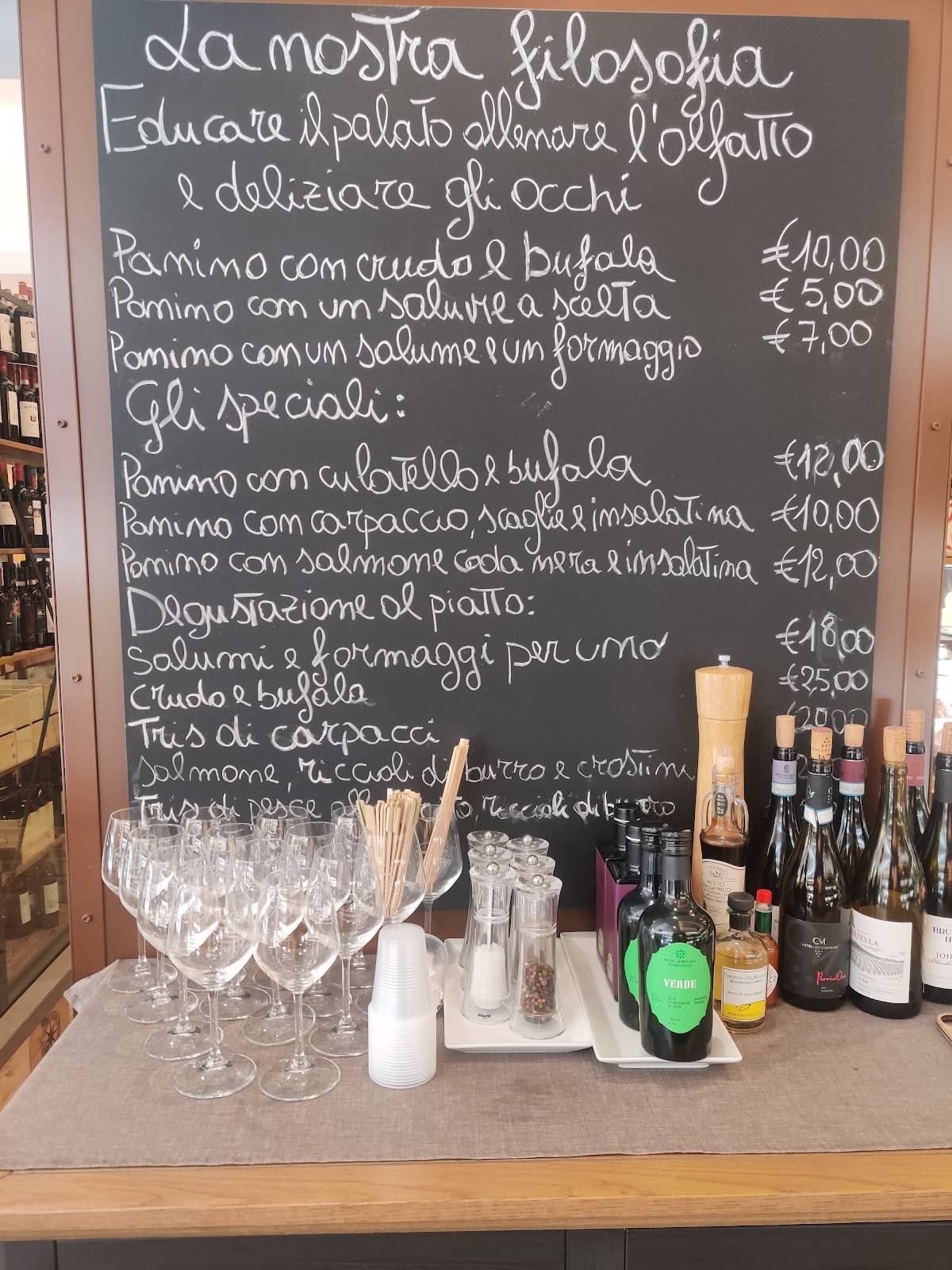 Menu di Parà Bottega&Bistrot 