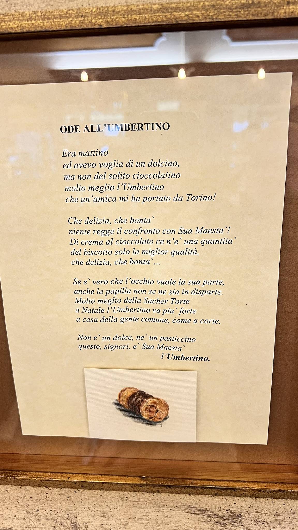 Menu di Pasticceria Venier 