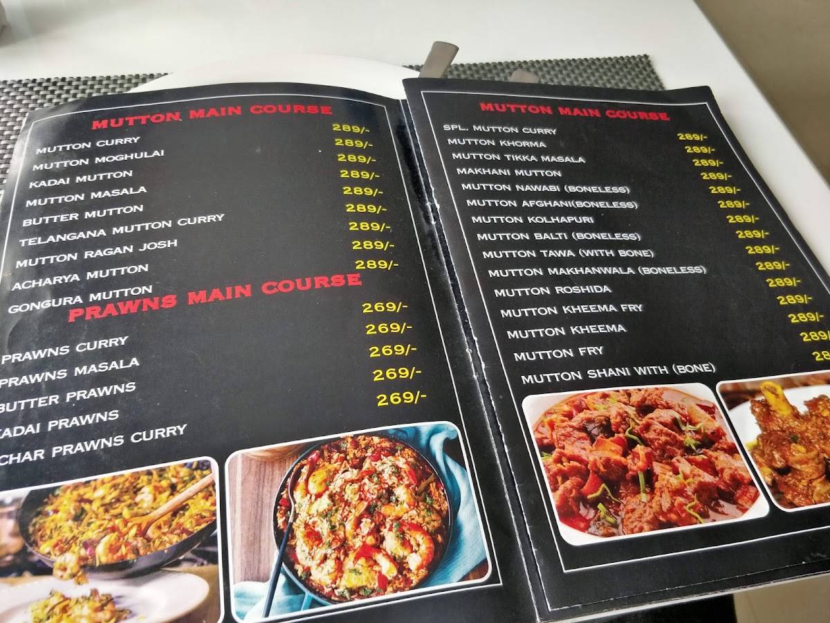 Pepper Tree Restaurant menu