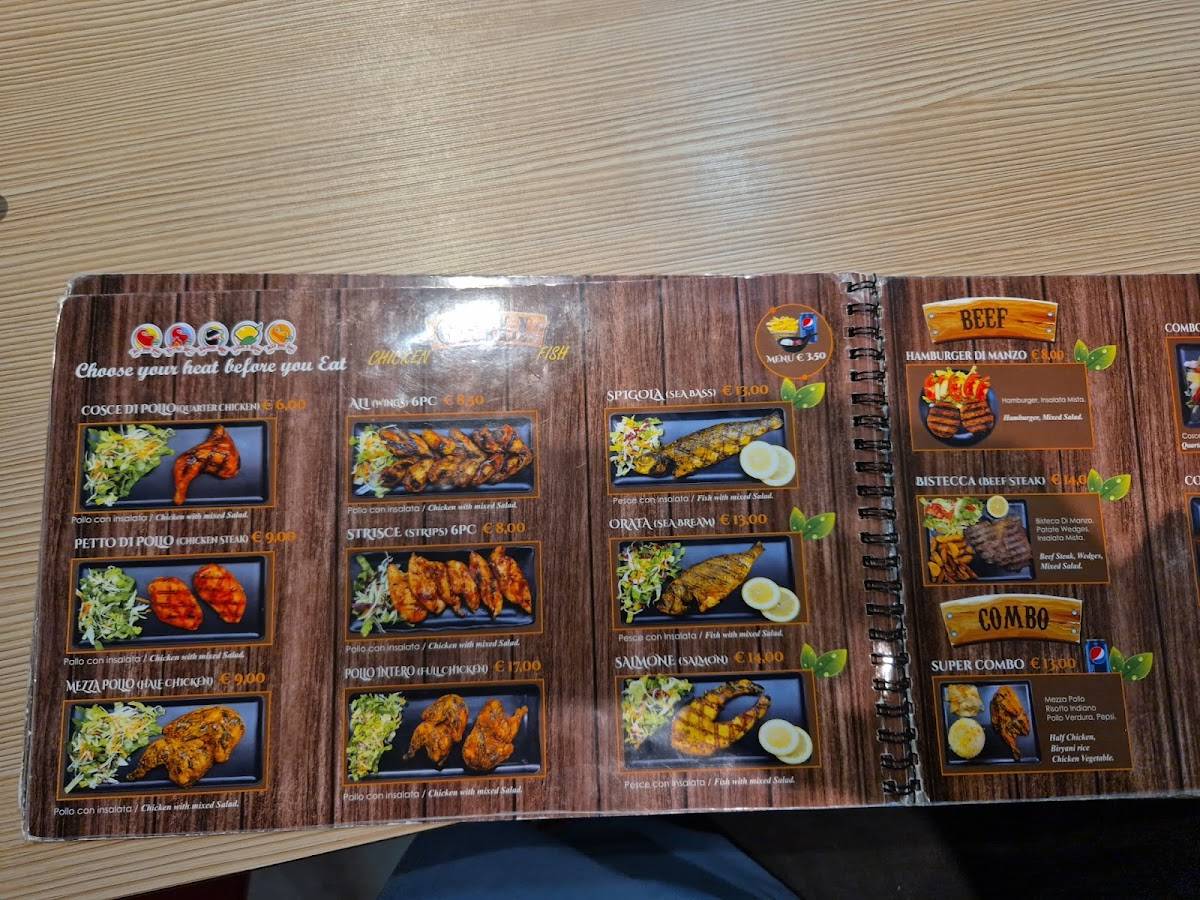 Menu di Peri Peri Grill 