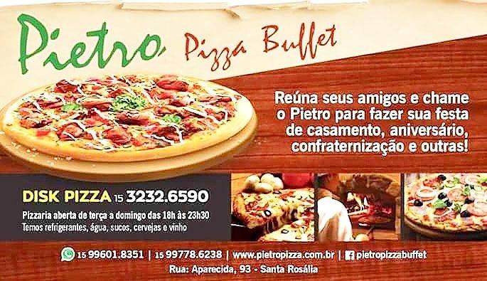Pietro Pizza Buffet cardápio