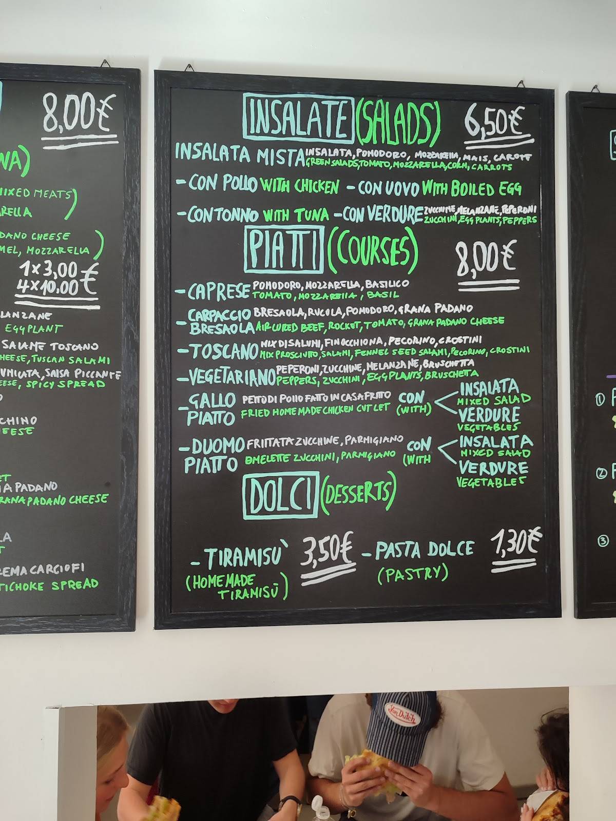 Menu di Pitti Express 