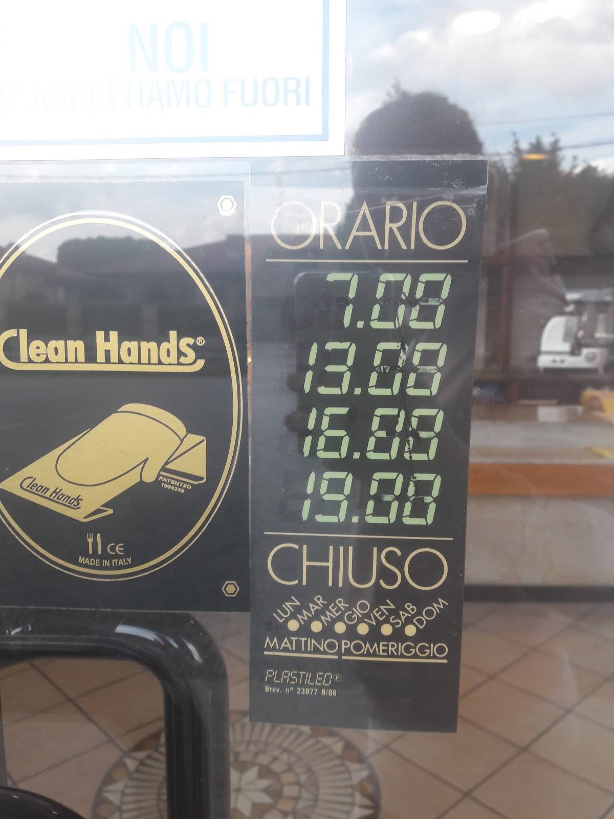 Menu de Piu' Del Pane Di Falcomer Vanni & C Snc