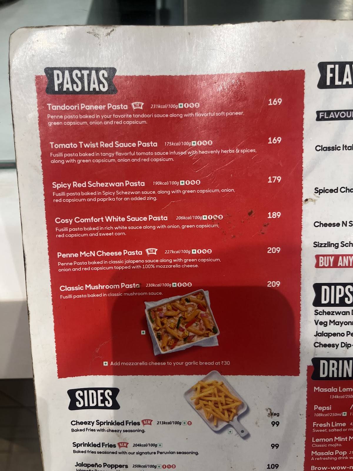Pizza Hut Naval Nagar, Rajkot menu