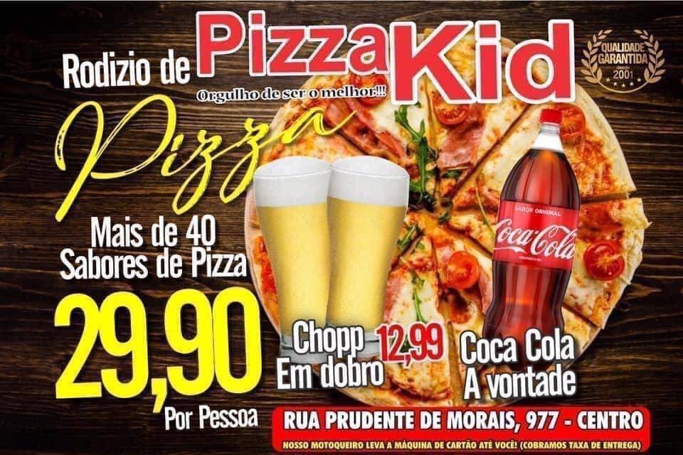 Pizza Kid Taquaritinga cardápio