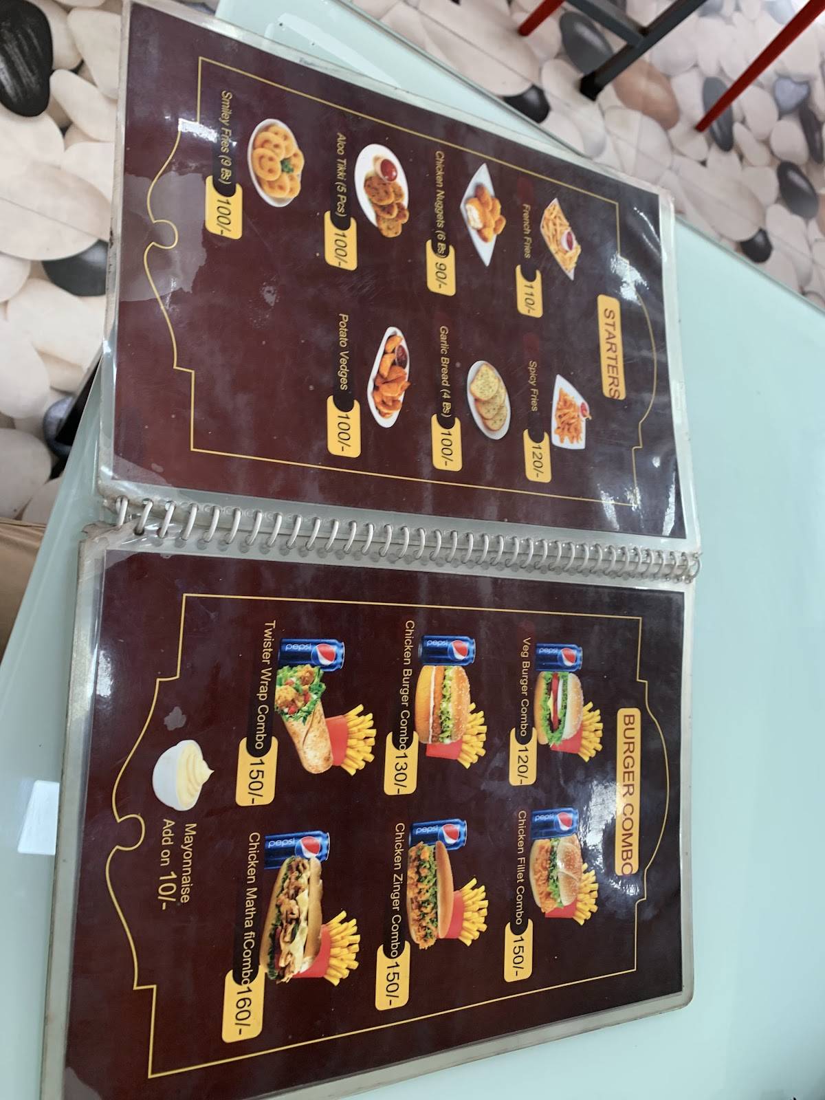 Pizza Palace menu