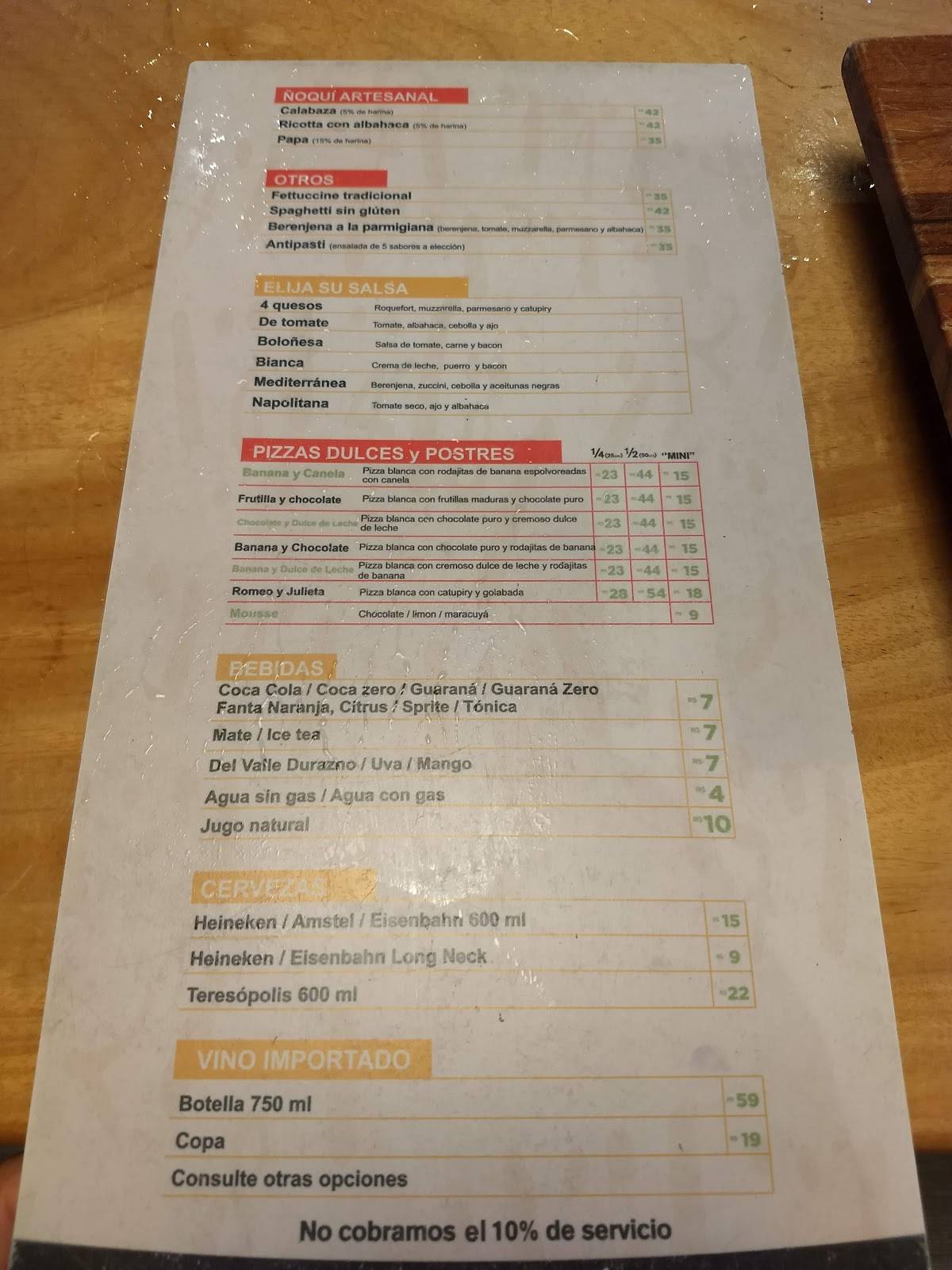Pizza Por Metro - PPM cardápio