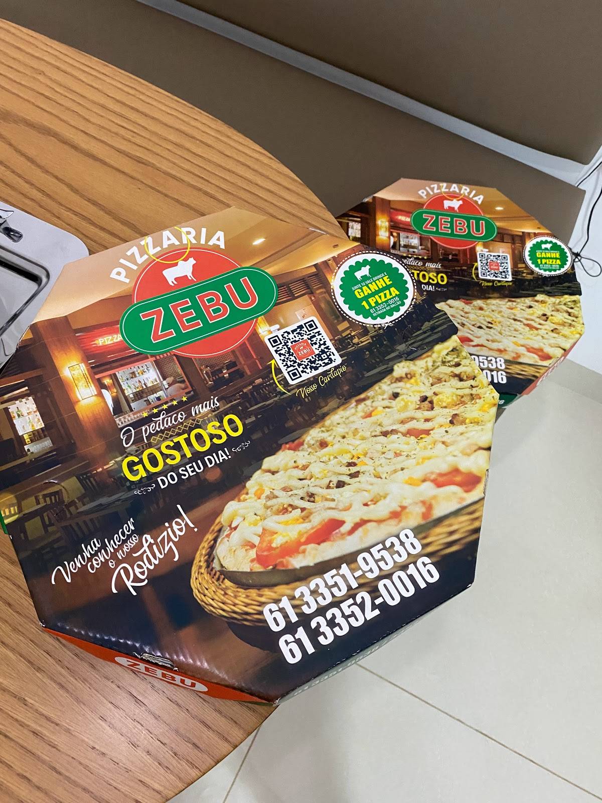 Pizzaria Zebu cardápio