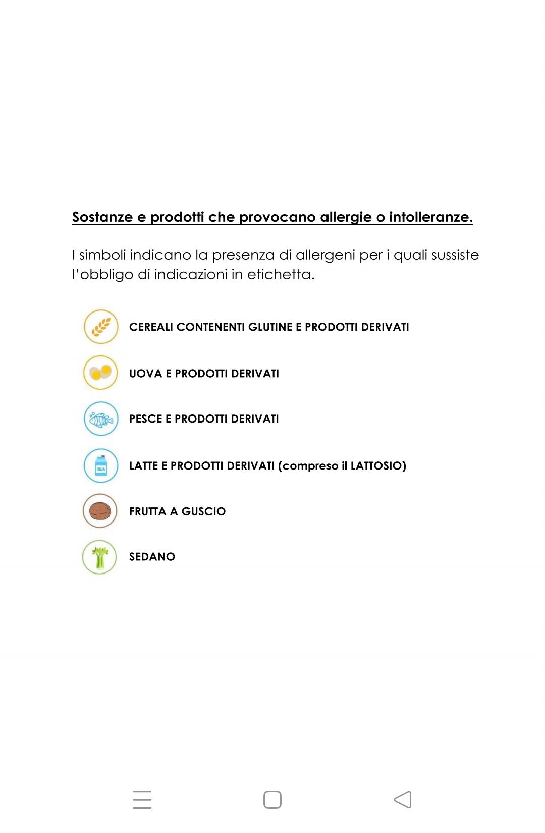 Menu di Pizzeria California 