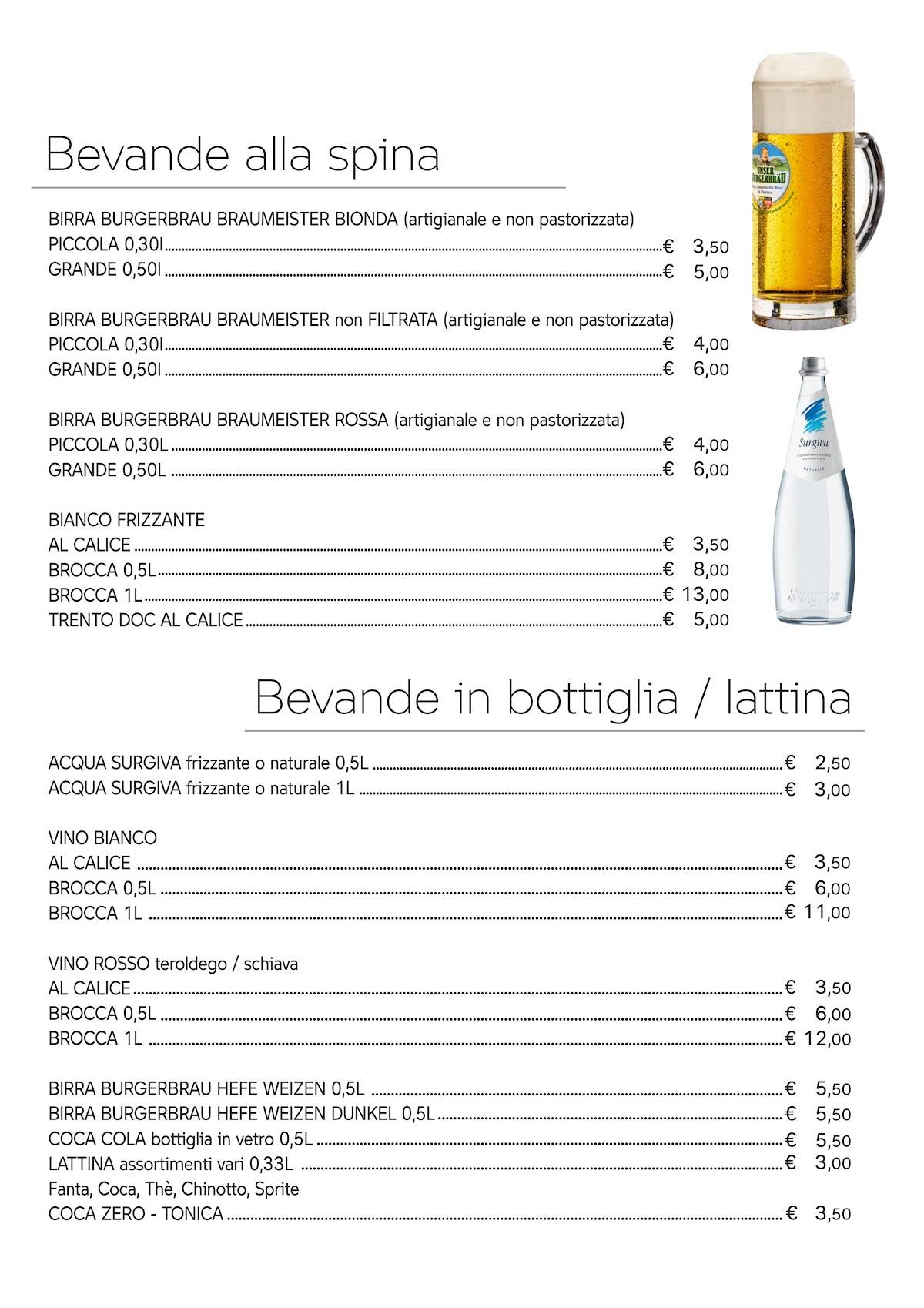 Menu di Pizzeria Ristorante Da Mimmo 