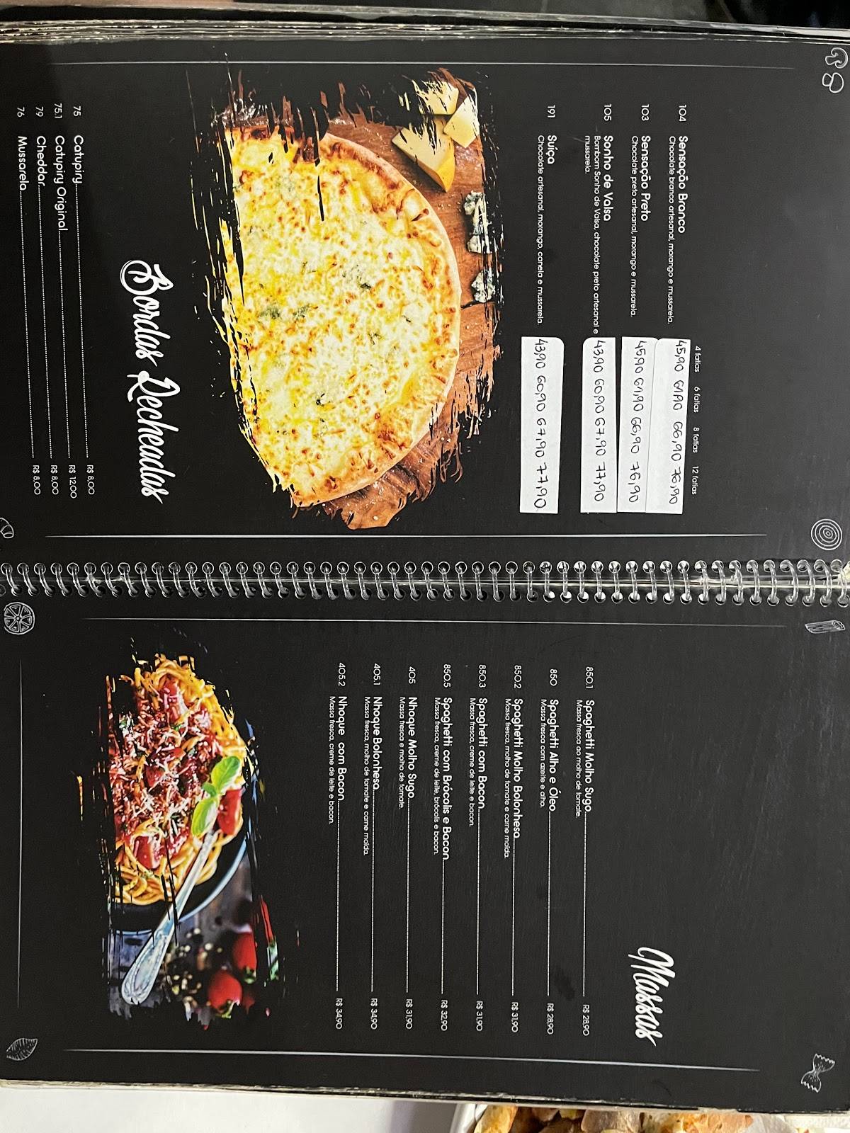 Torre di Pizza cardápio