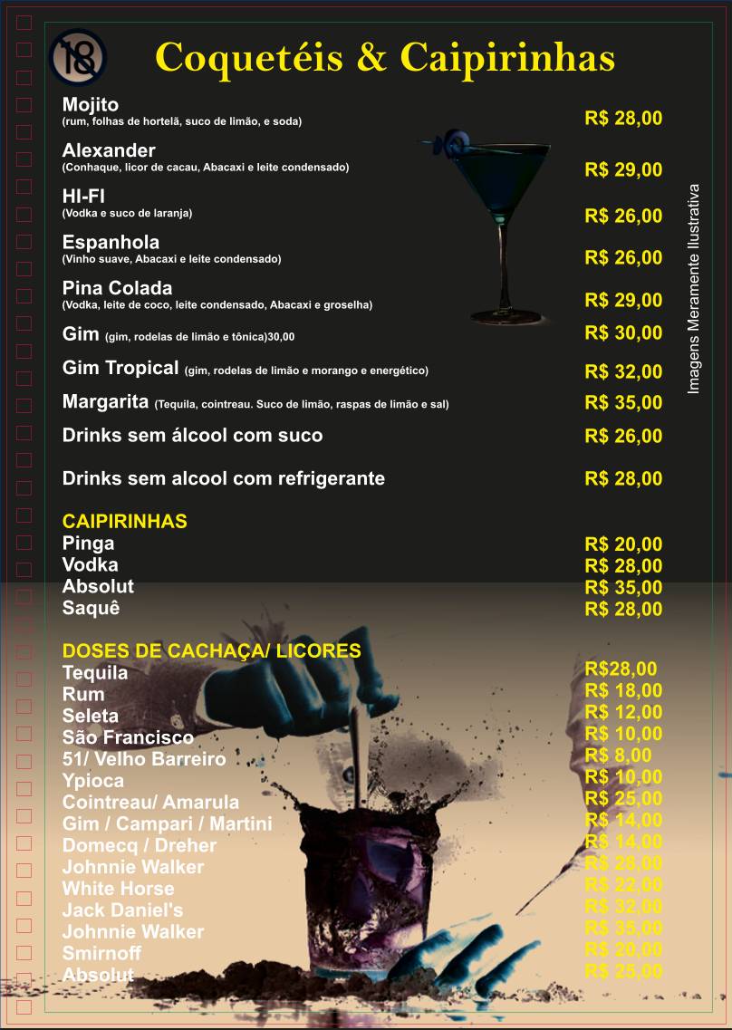 Pizzeto Restaurante e Pizzaria cardápio