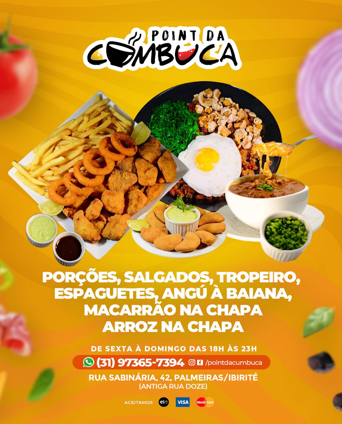Point da Cumbuca cardápio