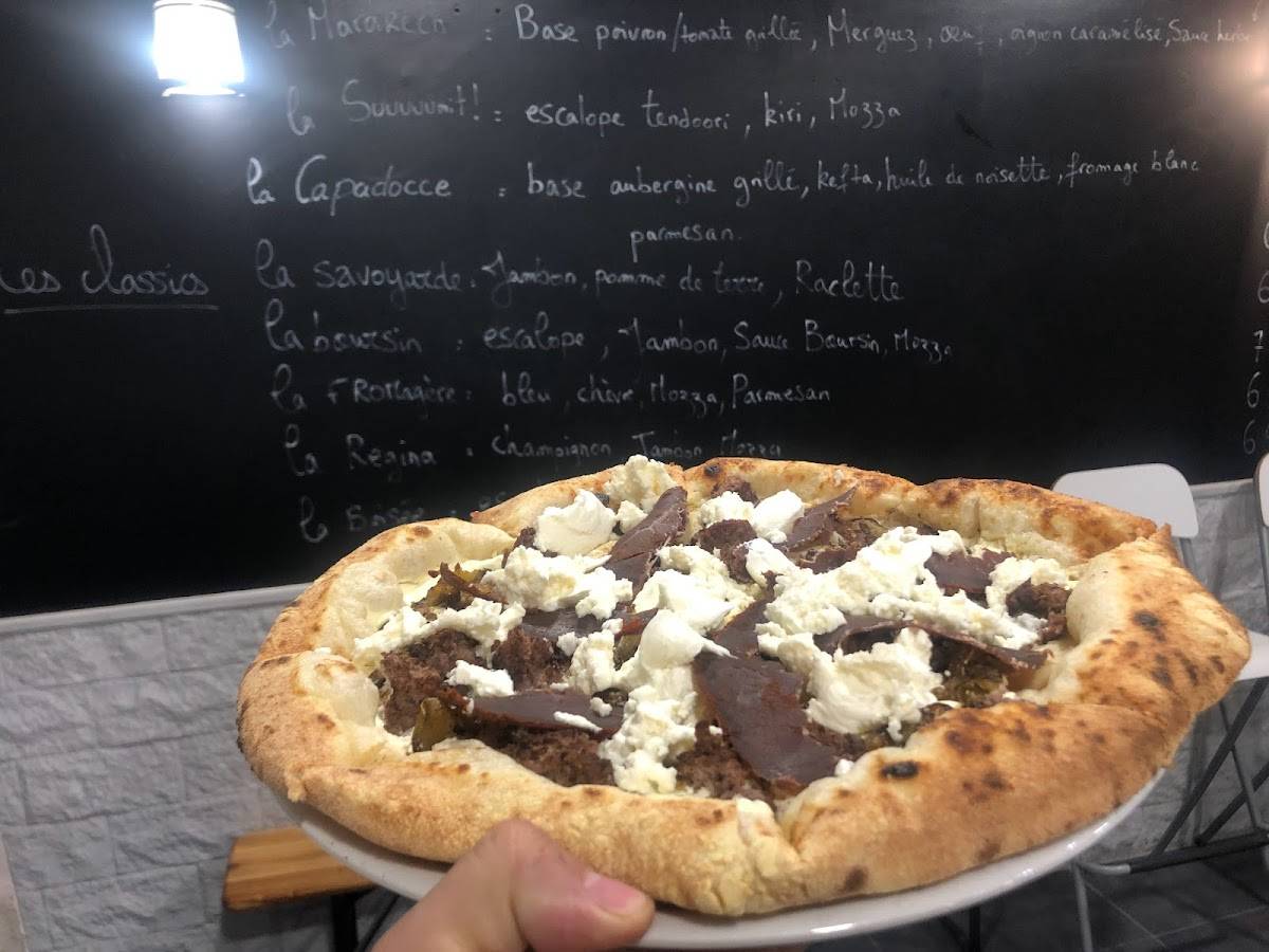 Menu de Popolino pizza