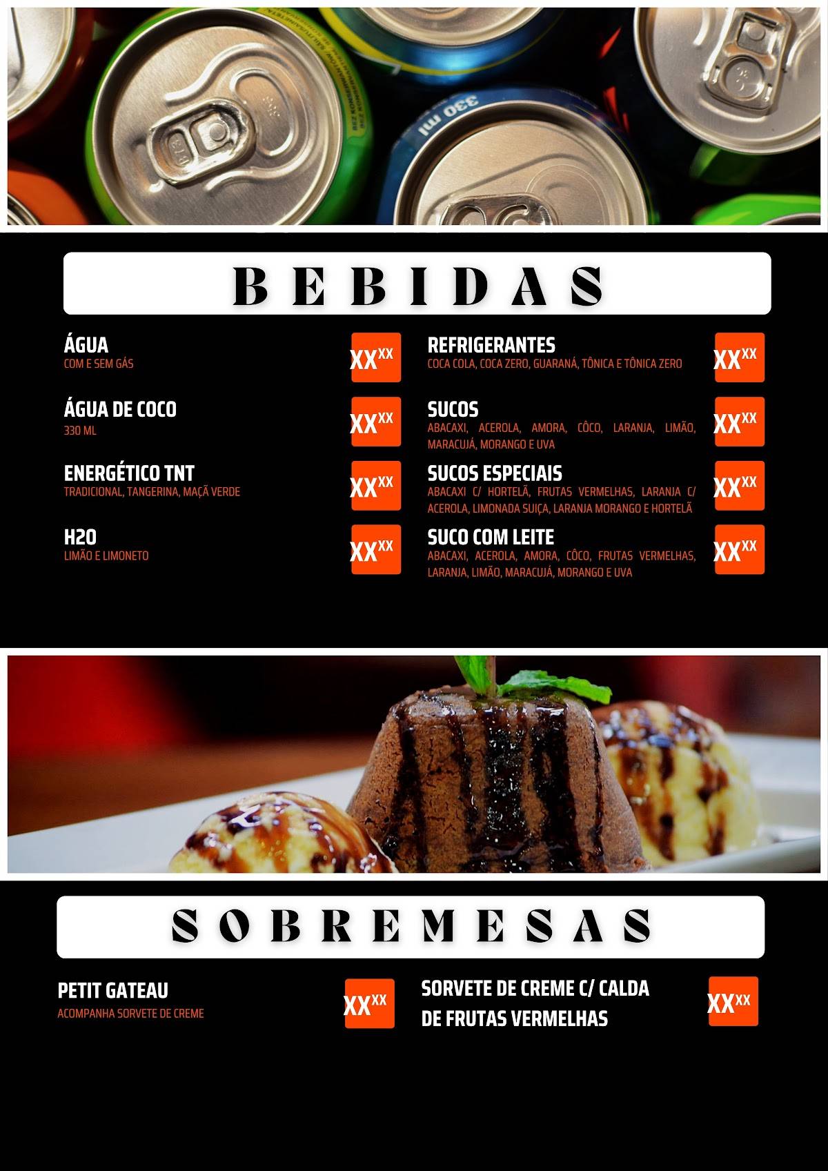 Chopp Club Bar cardápio