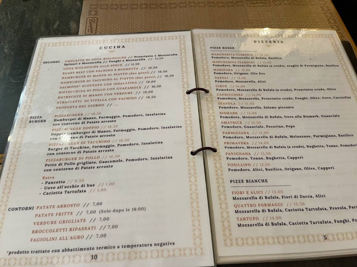 Menu di Ciampini Bistrot 